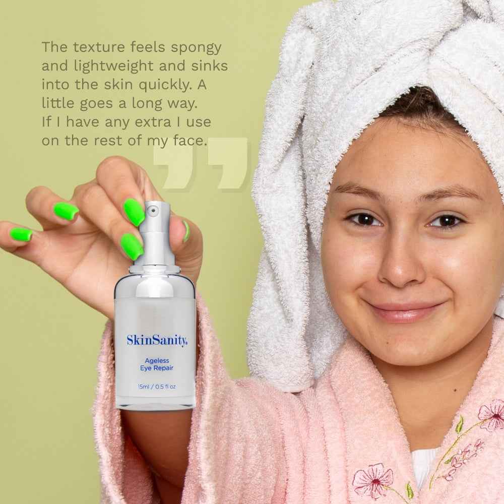 SkinSanity® Eye Repair Serum with Hyaluronic Acid and Marine Algae 0.5 fl oz
