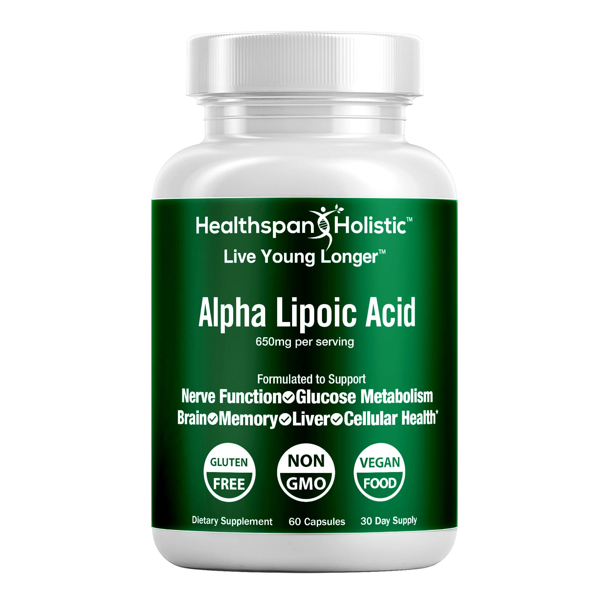 Alpha Lipoic Acid 60 Capsules