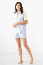 Amalfi Stripes Resort Short Set