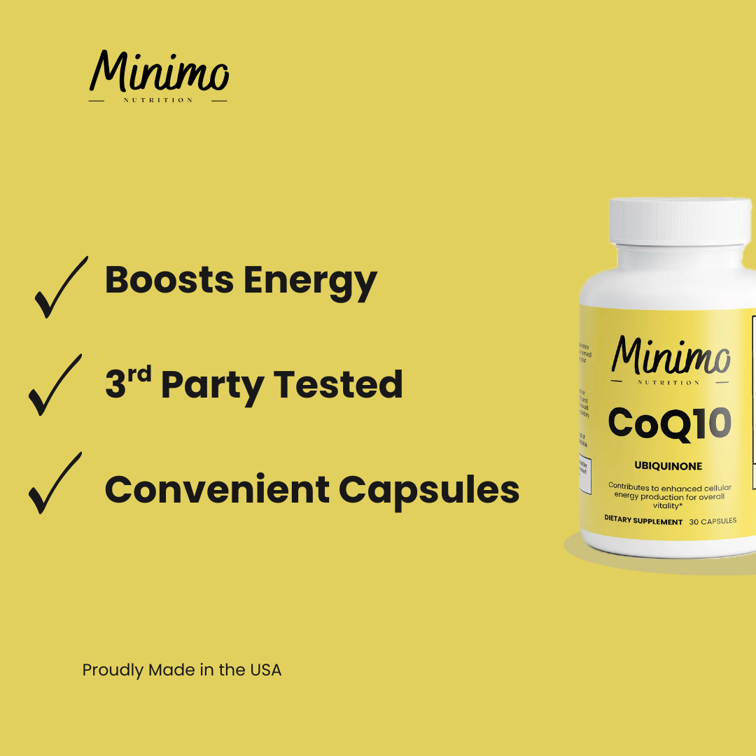 CoQ10 Ubiquinone, 30 ct. - DestGlow