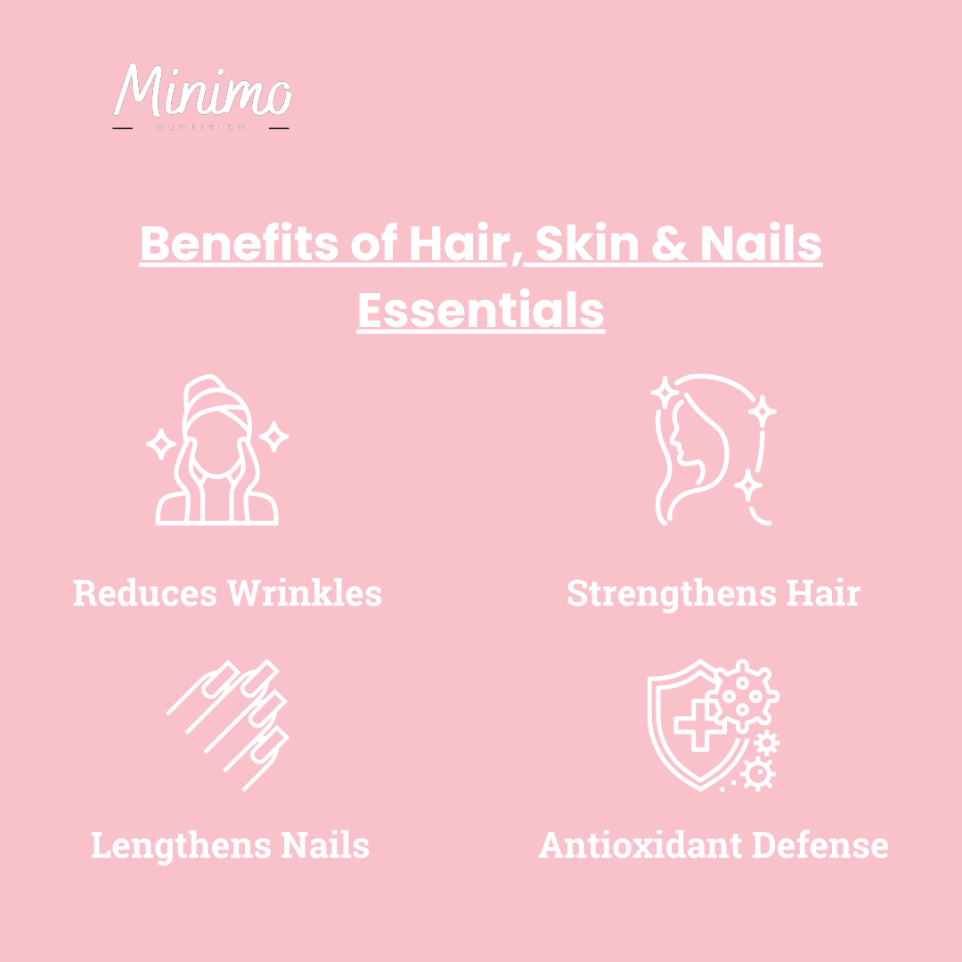 Hair, Skin and Nails Essentials, 60 ct. - DestGlow