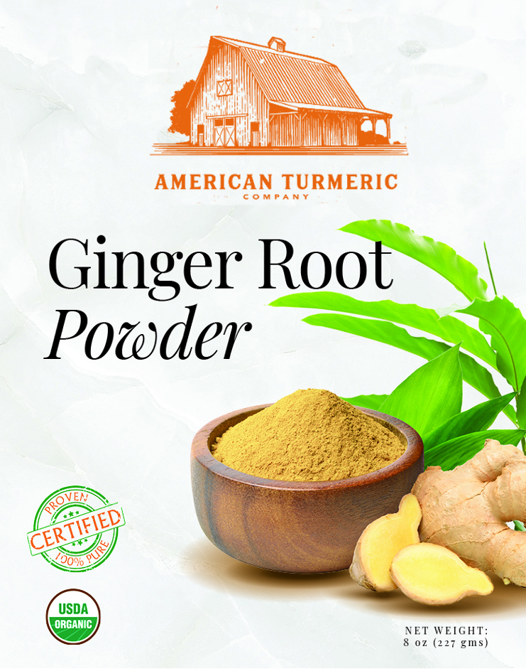 Ginger Powder - Naturally Grown and Lab Tested by America&