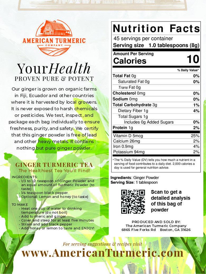 Fermented Turmeric & Ginger Powder Bundle – Synergistic Clean Wellness