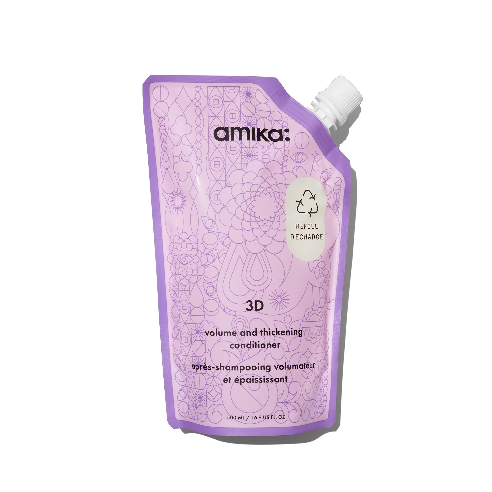 Amika 3D Volume and Thickening Conditioner 16.9 Oz by Nava Beauty