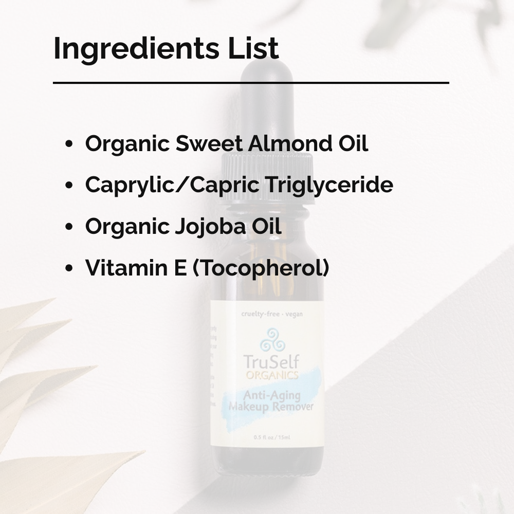 Anti-Aging Makeup Remover by TruSelf Organics