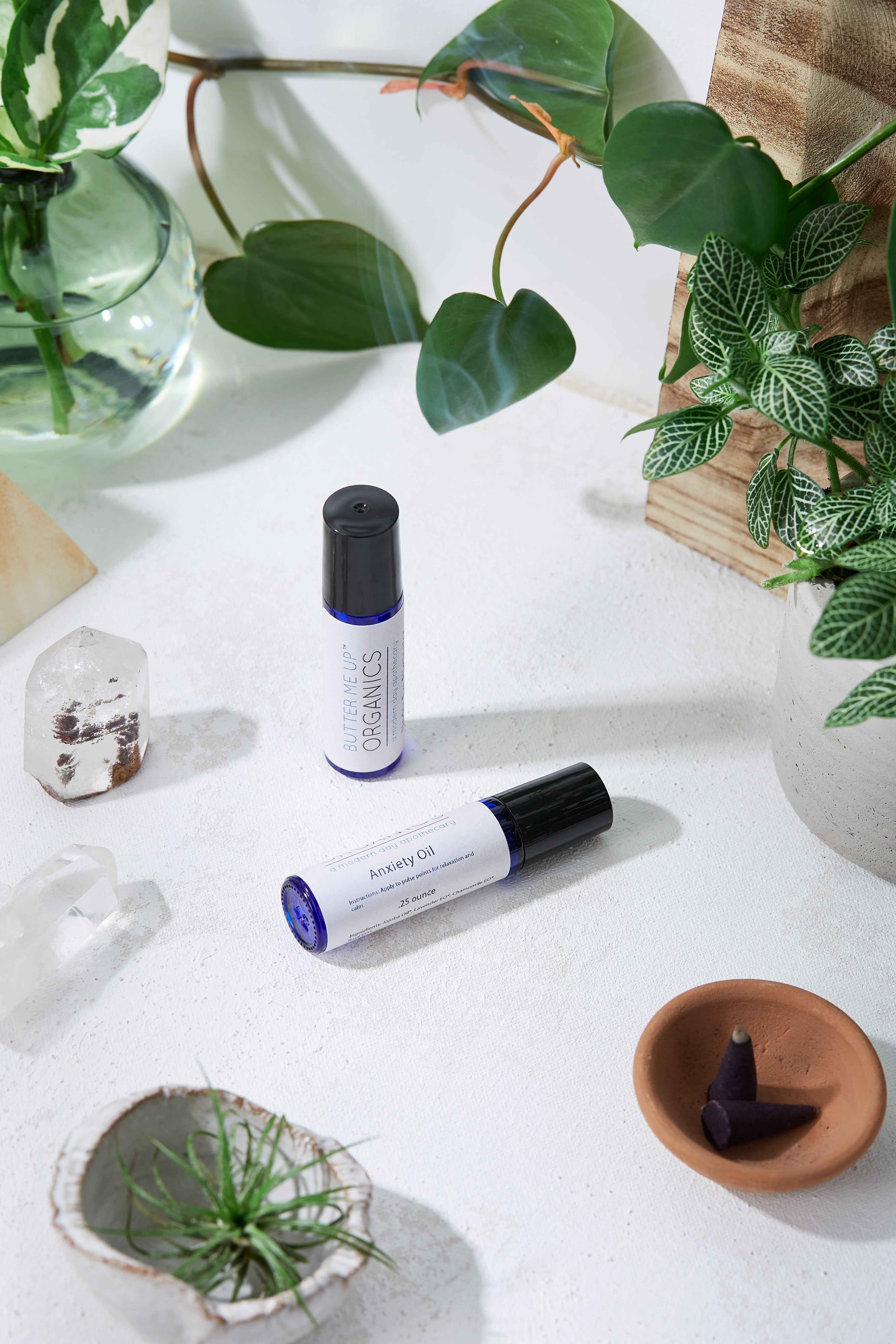Anxiety Roller Ball / Organic Essential Oils For Anxiety / Anxiety Depression / Butter Me Up Organics by Butter Me Up Organics