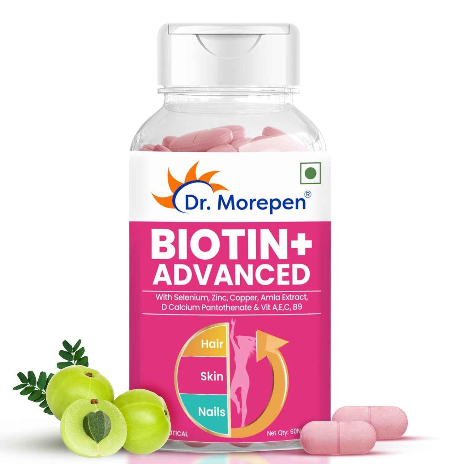 Dr Morpen Biotin+ Advanced Tablets