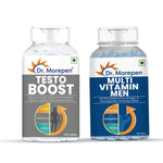 Dr Morpen Testo Boost And Multivitamin Men -With Omega 3 & Herbs /Energy & Immunity Booster