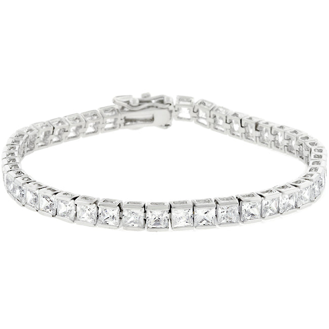 CZ Tone Tennis Bracelet DestGlow