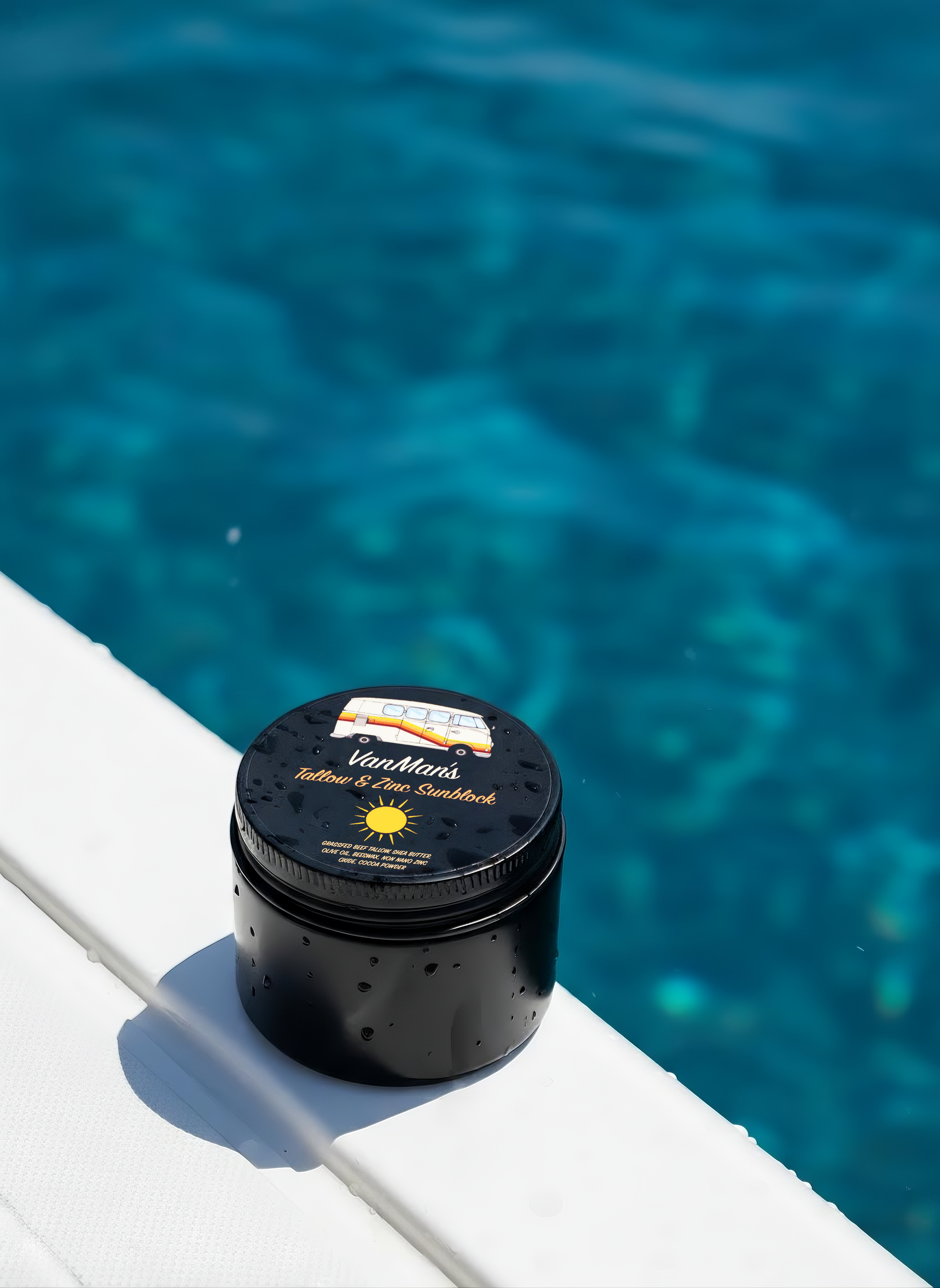 VanMan’s Tallow & Zinc SunBlock - 2 oz DestGlow