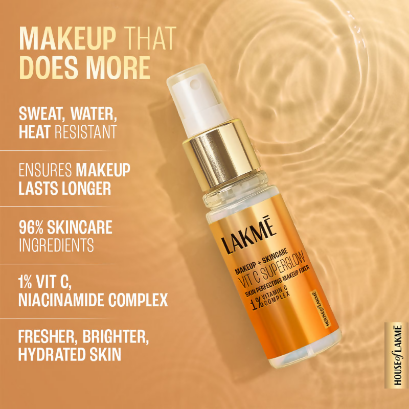 Lakme Vitamin C Superglow Skin Perfecting Makeup Fixer