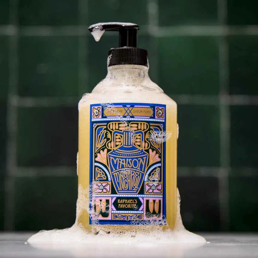 Maison Mascarell Hand Soap Starter Kit Dispenser & Soap Refill - Imperfect Container