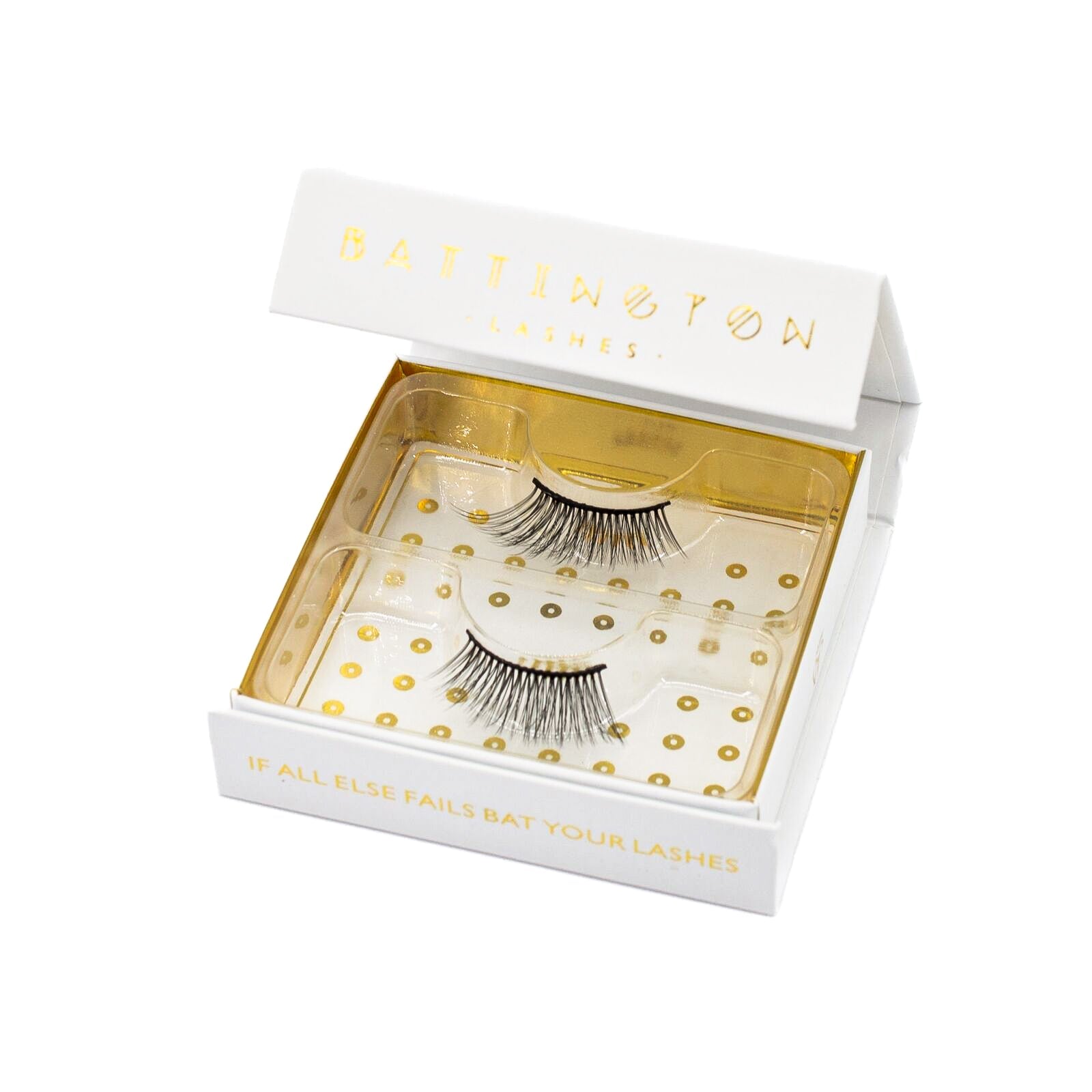 BATTINGTON Demi 3D Silk Half Lash - 1 Pair - New - DestGlow