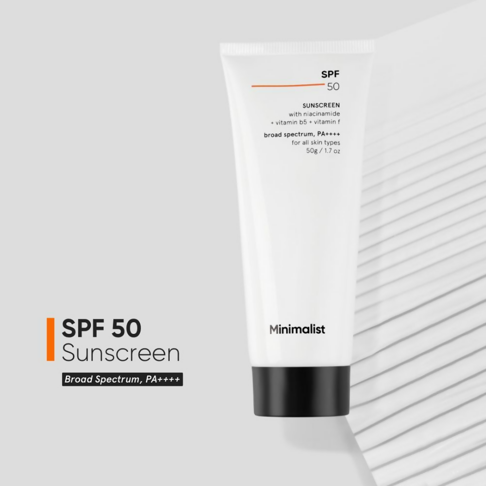 Minimalist SPF 50 PA ++++ Sunscreen With Multi-Vitamin