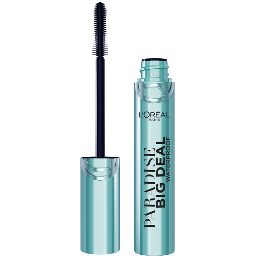 Maybelline Big Deal Mascara Waterproof Black (0.27 oz) DestGlow