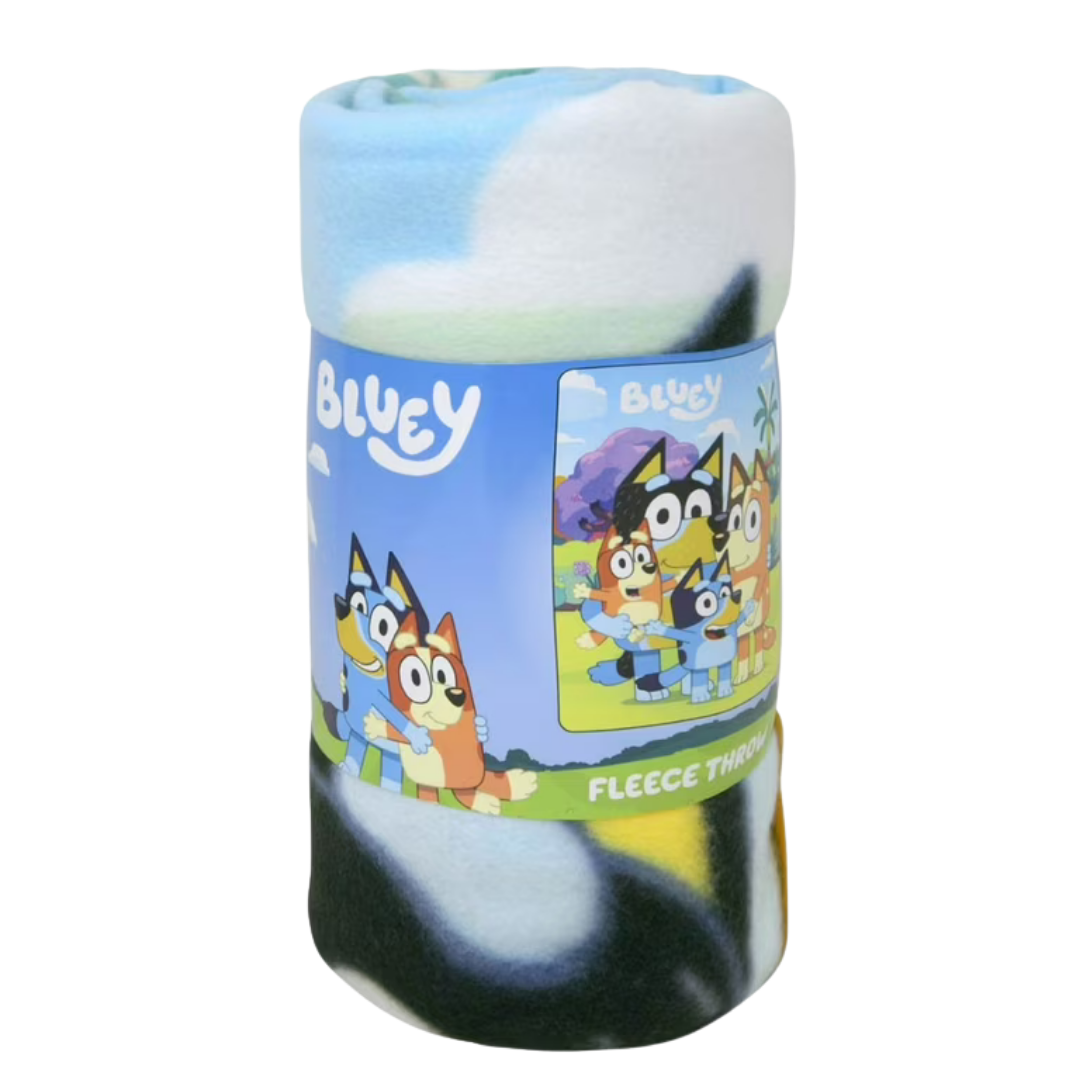 Bluey Fleece Throw Blanket (45?×60?) DestGlow
