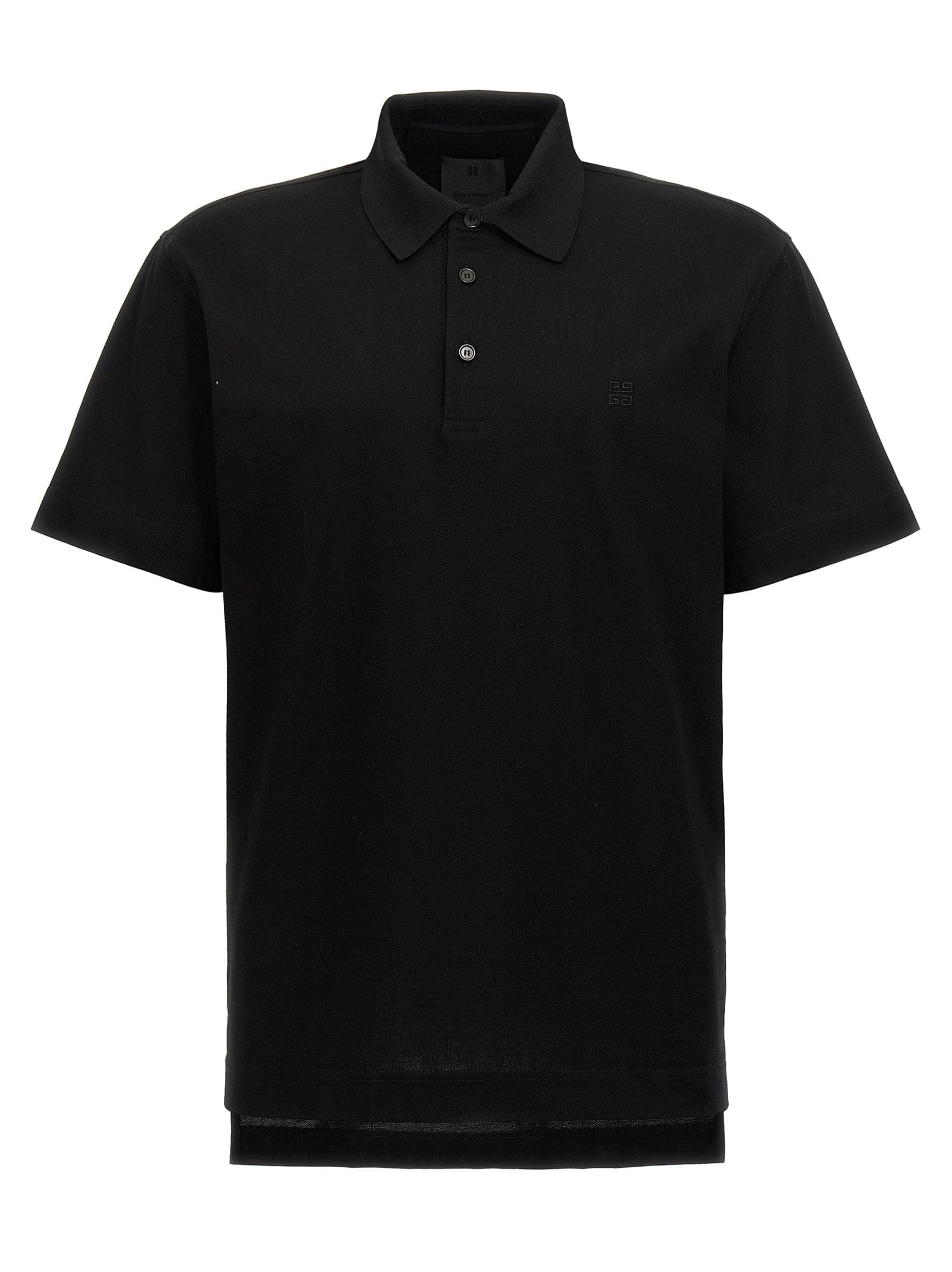 Givenchy Men Logo Embroidery Polo Shirt DestGlow