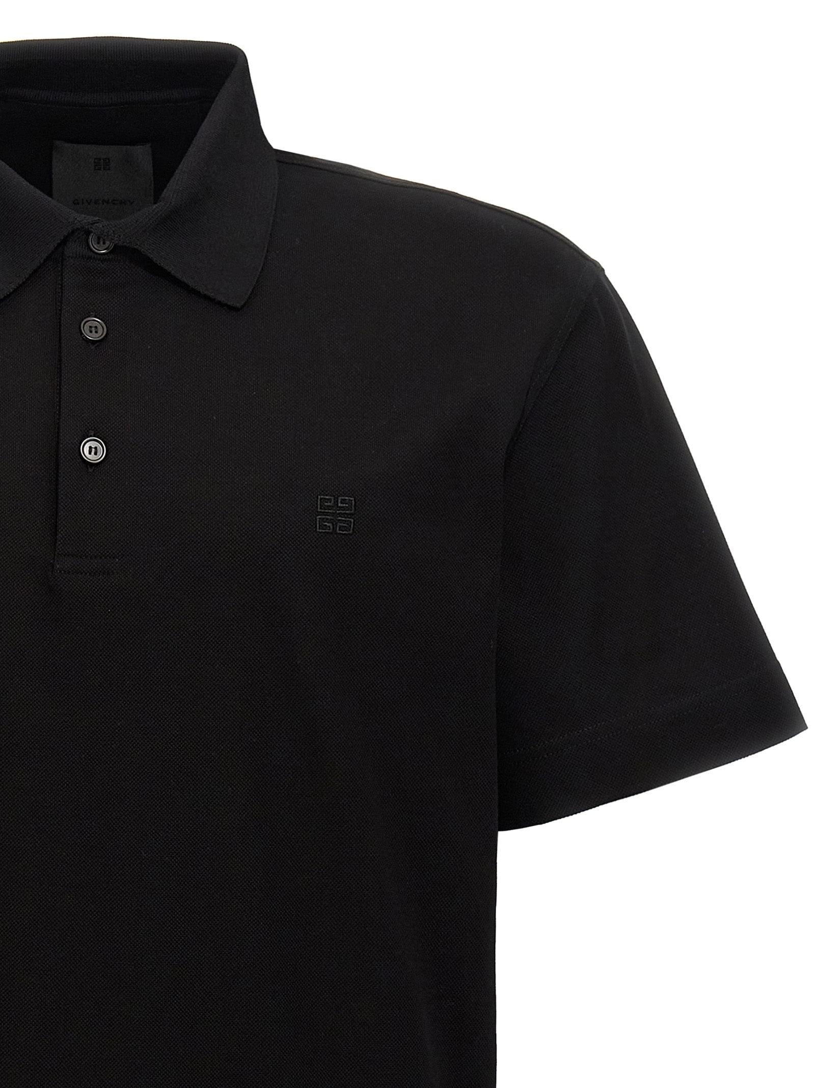 Givenchy Men Logo Embroidery Polo Shirt DestGlow