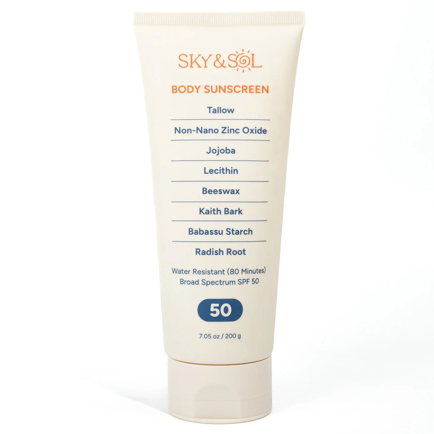 XL Sky and Sol Body Sunscreen SPF 50 (7.05 oz) by Sky and Sol