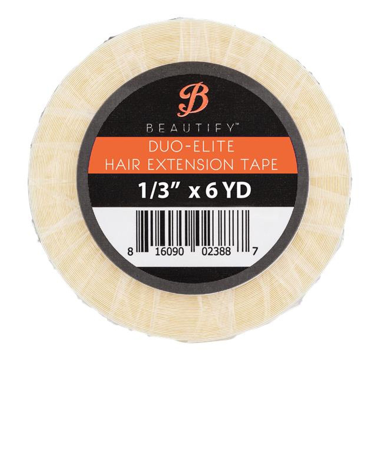 Beautify Duo-Elite Extension Tape Roll, 1/3 in x 6 yds