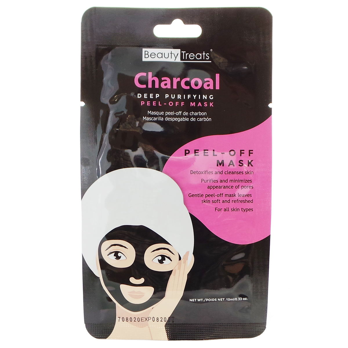 BEAUTY TREATS Deep Purifying Peel-Off Charcoal Mask - DestGlow