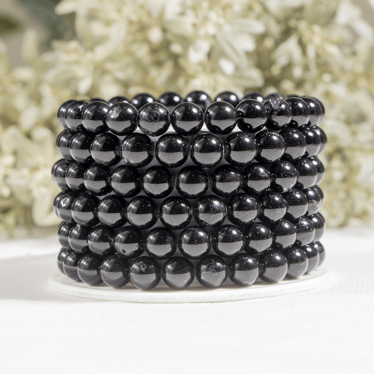Black Tourmaline Bracelet(Resolution and Strength) DestGlow