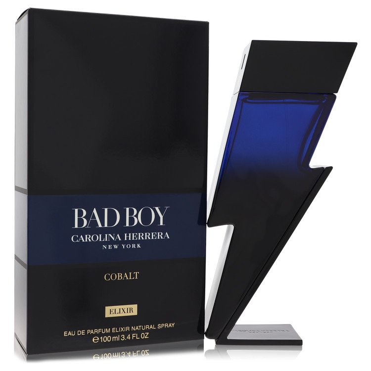 Bad Boy Cobalt Elixir by Carolina Herrera Eau De Parfum Spray 3.4 oz for Men by Avera Group