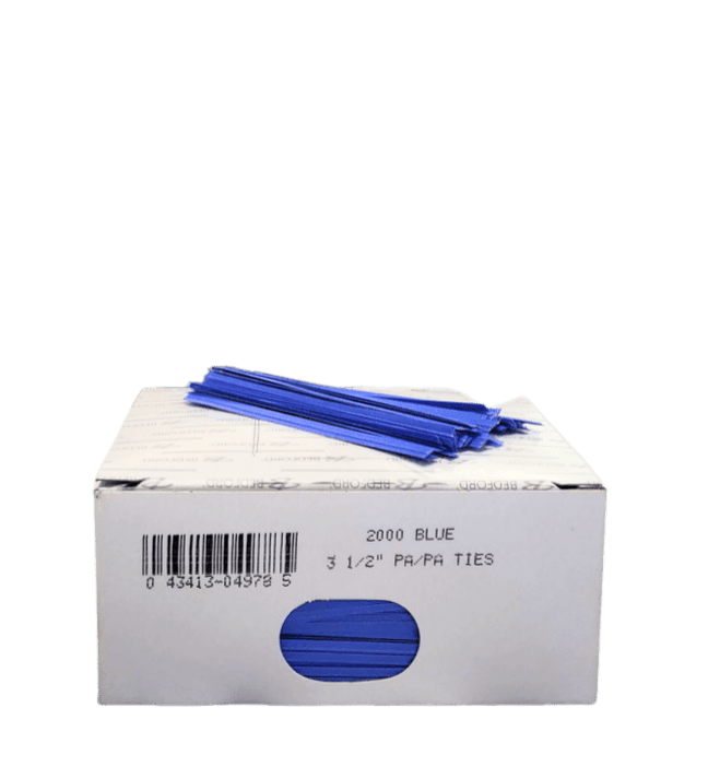 Bag Ties, Paper, 3.5", 2000 Count by Country Life Natural Foods