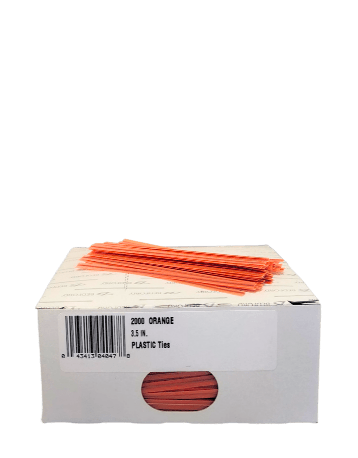 Bag Ties, Plastic, 3.5", 2000 Count by Country Life Natural Foods