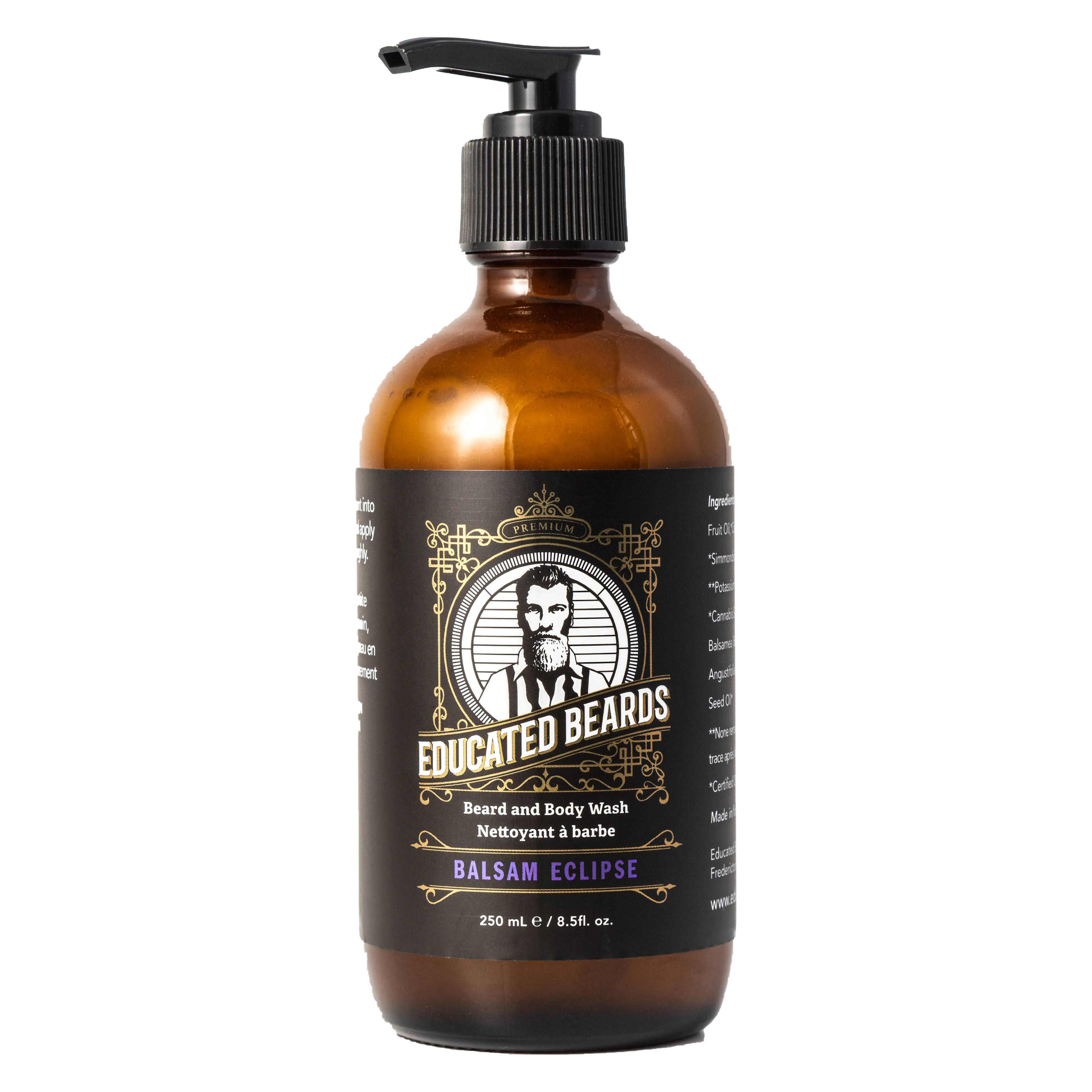 Educated Beards Balsam Eclipse Beard & Body Wash 250ml by Pasteur Pharmacy