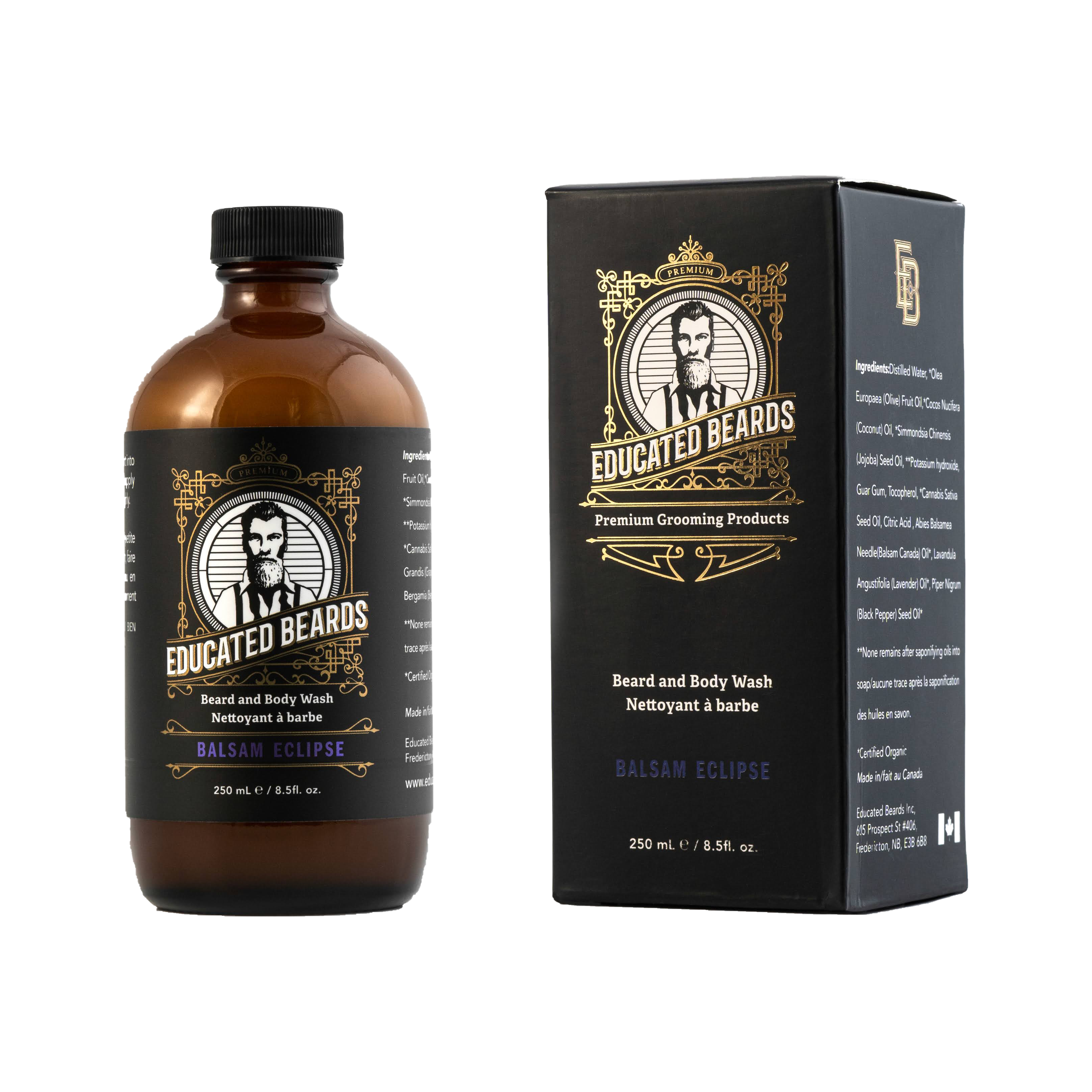 Educated Beards Balsam Eclipse Beard & Body Wash 250ml by Pasteur Pharmacy