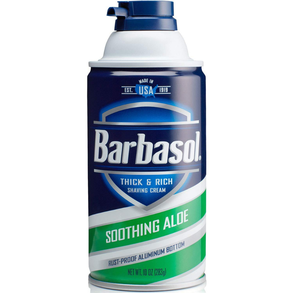 Barbasol Soothing Aloe Thick & Rich Shaving Cream (11 oz) DestGlow