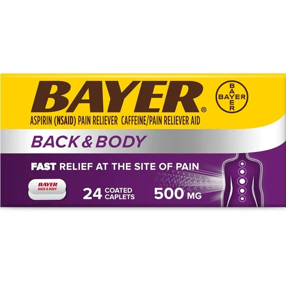 BAYER BACK & BODY 24CAP DestGlow