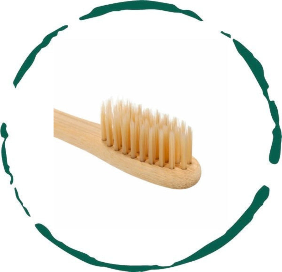 Bamboo Toothbrush. Soft, Eco-Friendly - DestGlow
