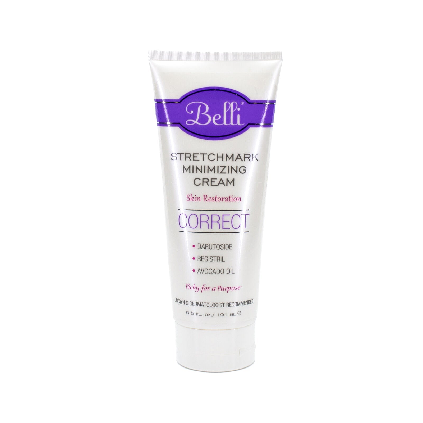 Belli Stretchmark Minimizing Cream 6.5oz - Small Amount Missing - DestGlow