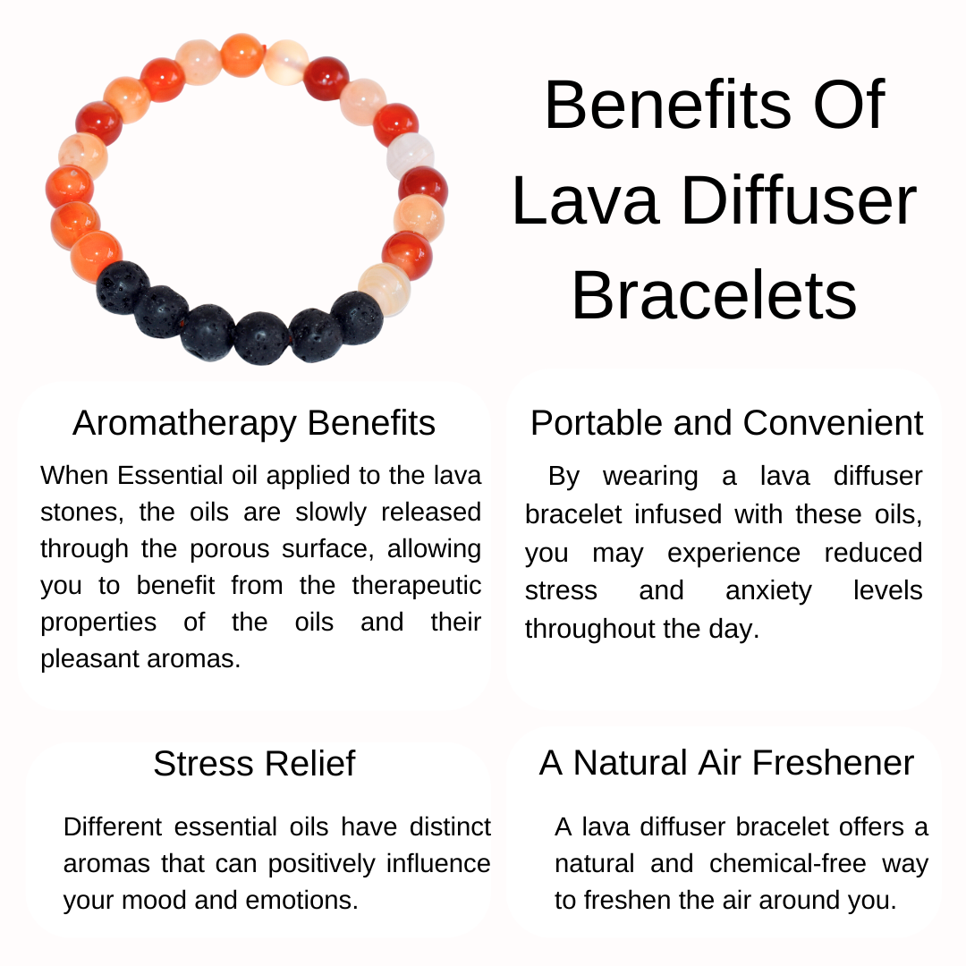 Hematite Diffuser Bracelet, Lava Diffuser Jewelry, Aromatherapy, Essential Oil Bracelet, Spiritual Gift, Yoga Gift for Her DestGlow