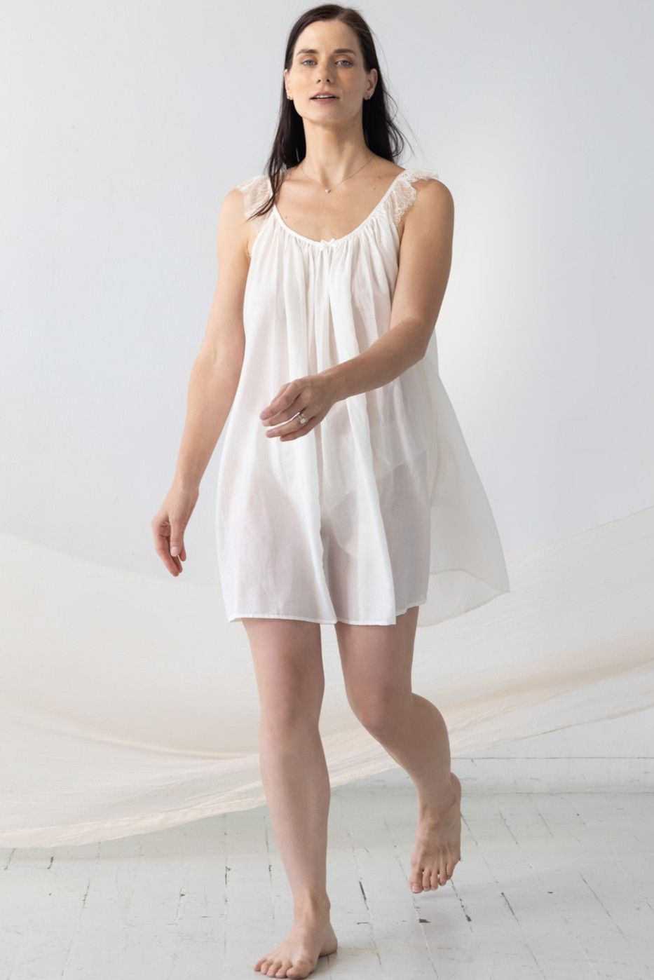 Betty Babydoll in Cotton Silk Blend - DestGlow