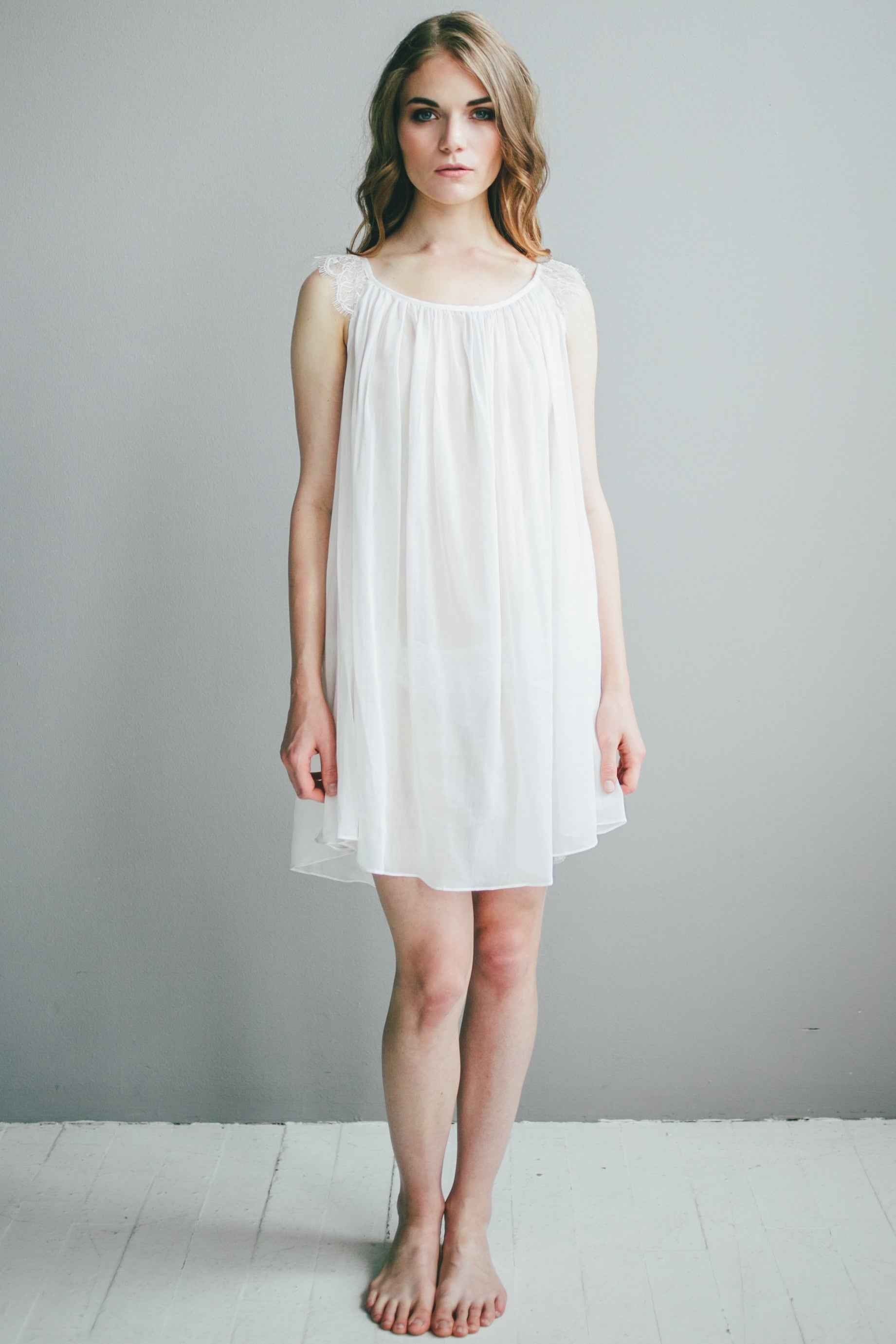 Betty Babydoll in Cotton Silk Blend - DestGlow