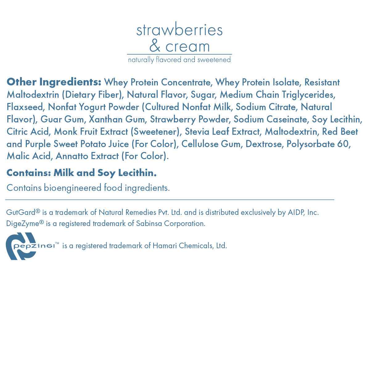 Strawberries & Cream Beverage