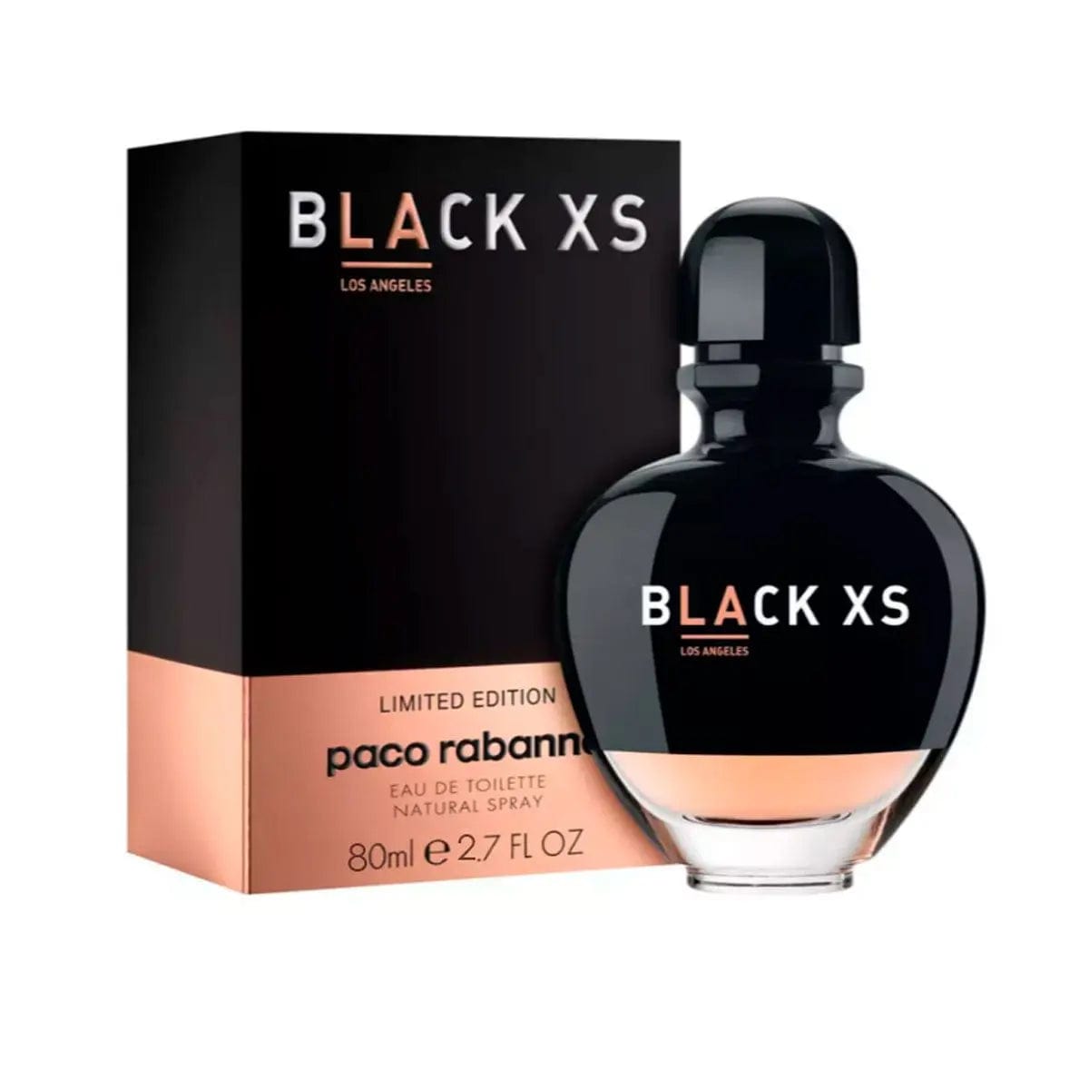Black Xs Los Angeles By Paco Rabanne For Women 2.7 oz EDT Spray by perfumesandrea