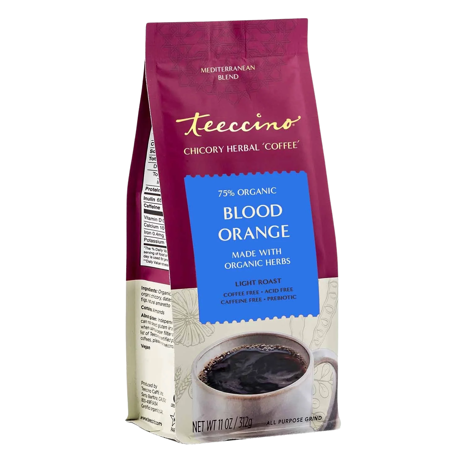 Blood Orange Chicory Herbal Coffee