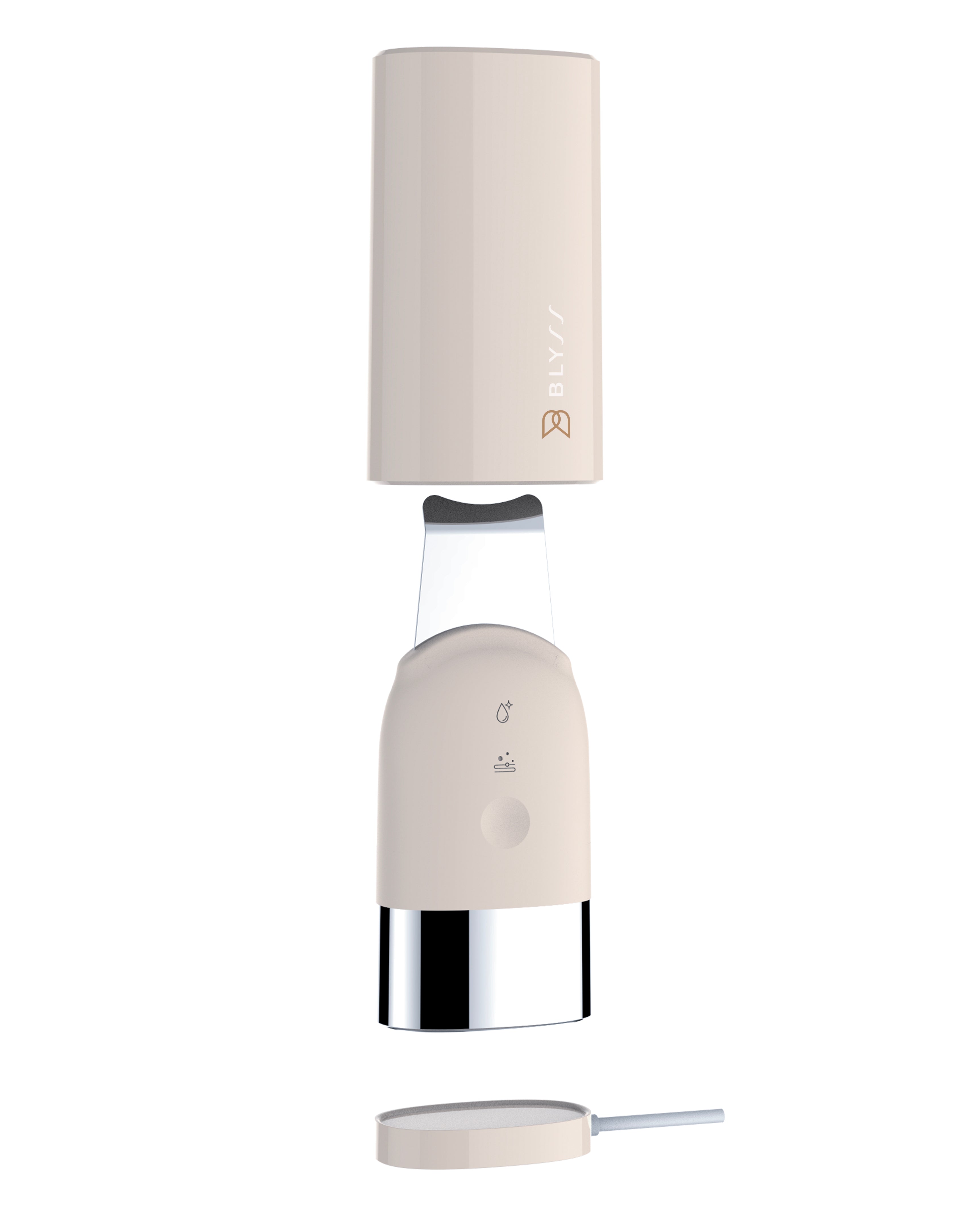 Blyss Iris – Ultrasonic Facial Scrubber & Skin Spatula by Blyss Care