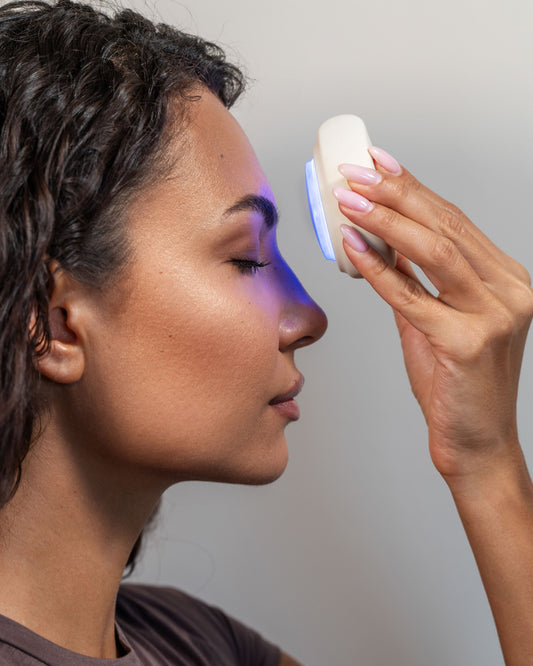 Blyss Mira LED & High-Frequency Vibration Facial Device - Photon Light Therapy for Anti-Aging - DestGlow