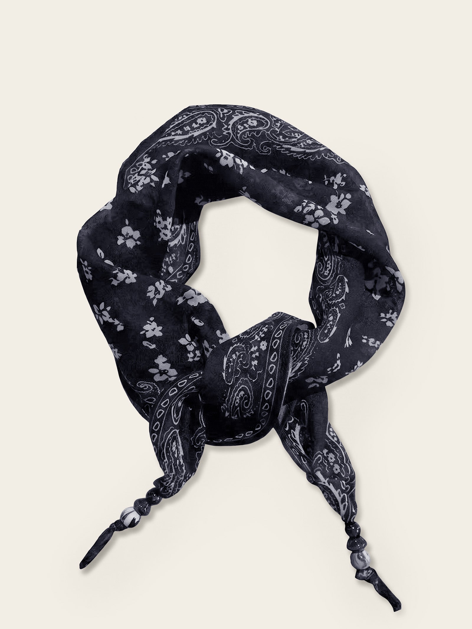 Bohemian Floral Multi-Functional Silk Scarf DestGlow