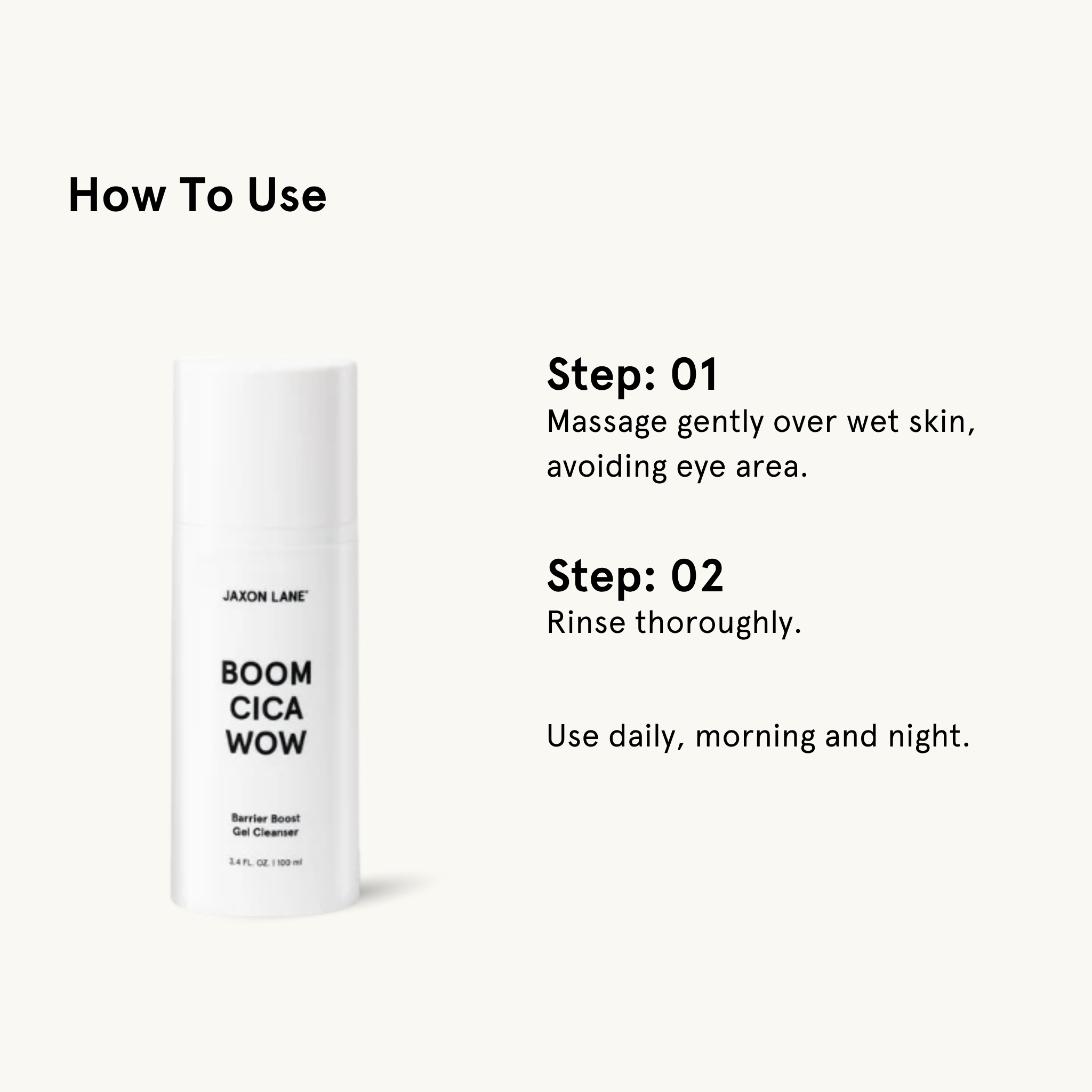 Boom Cica Wow - Barrier Boost Gel Cleanser DestGlow