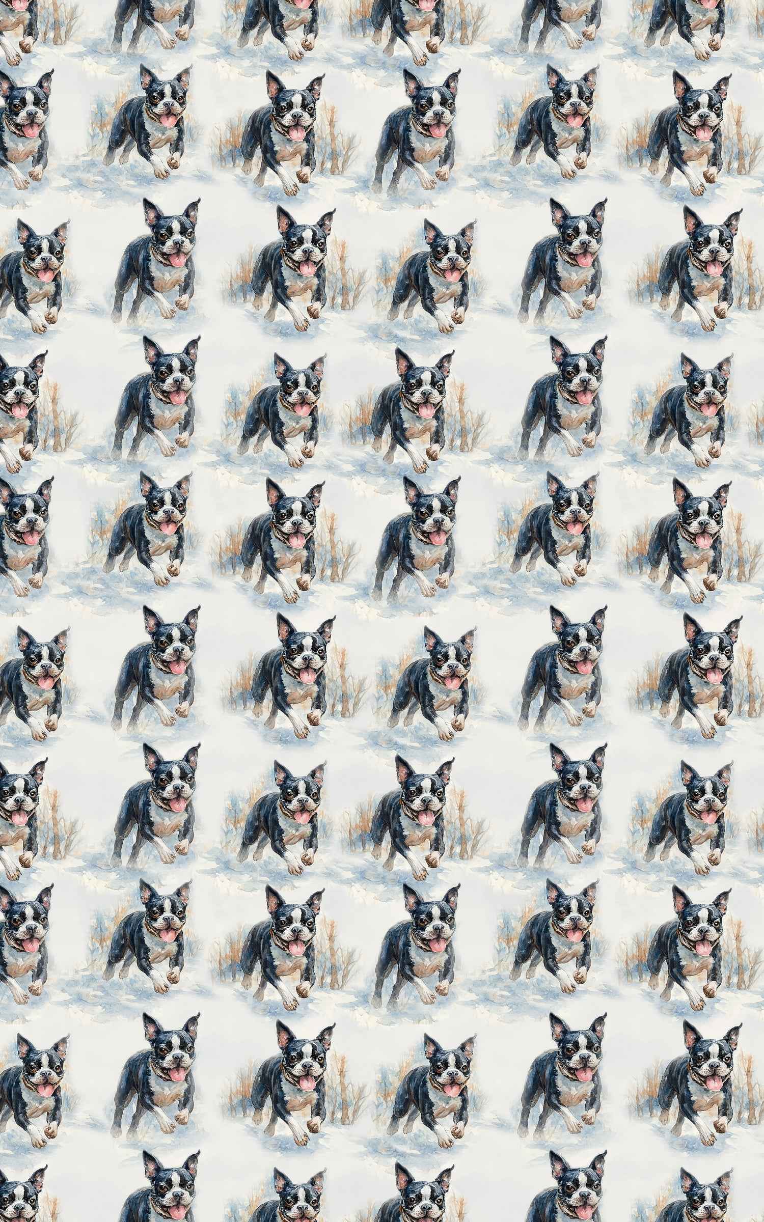 Tuxedo Tracks in the Snow