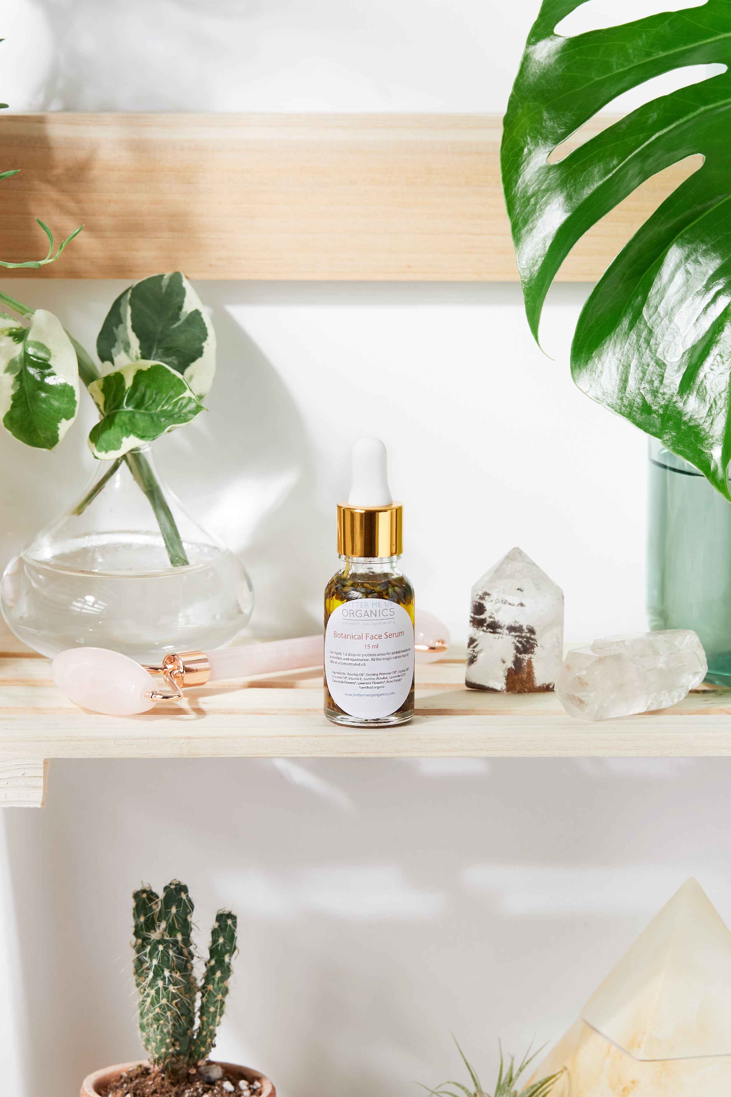 Anti Aging / Youth Serum / Facial Serum / Butter Me Up Organics / Botanical Serum / Herbal Oil / Fine Lines / Wrinkles / Face Oil Organic by Butter Me Up Organics