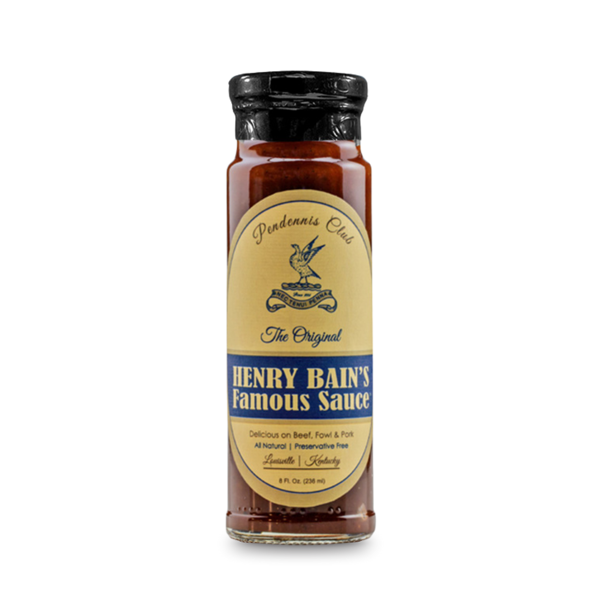 Pendennis Club The Original Henry Bain’s Sauce by Bourbon Barrel Foods
