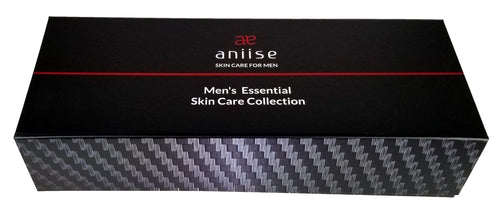 Men's Essential Skin Care Set - Complete Grooming Kit with Cleanser, Scrub & Eye Cream