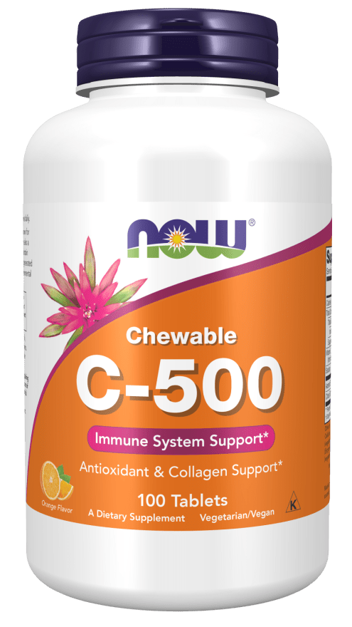 C-500 Chewable Orange by Country Life Natural Foods